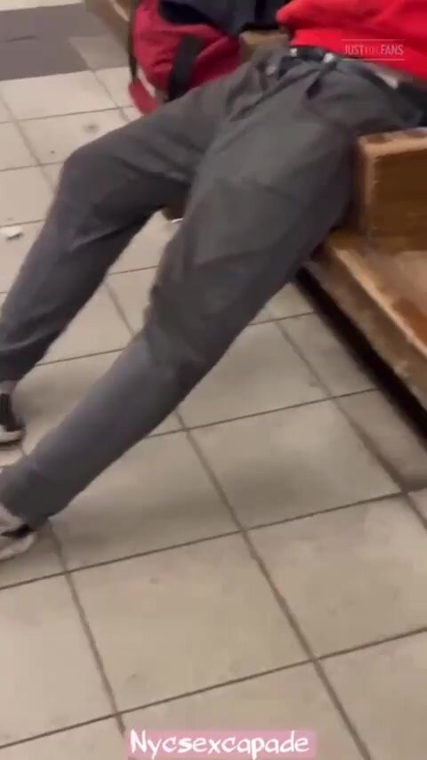 Homeless man fucks