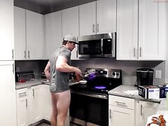 GINGER BOY NAKED IN THE KITCHEN 3