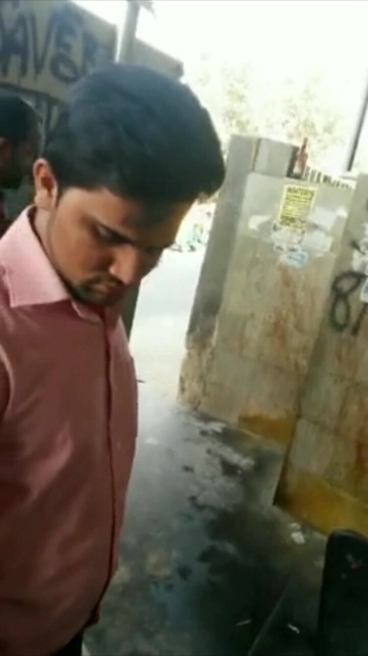 Cute indian piss ing