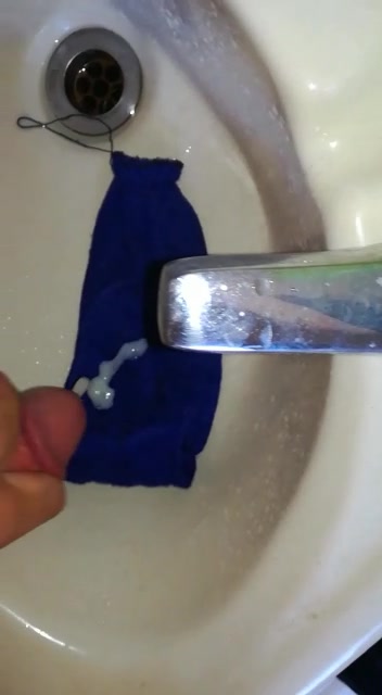 Cum on my sock