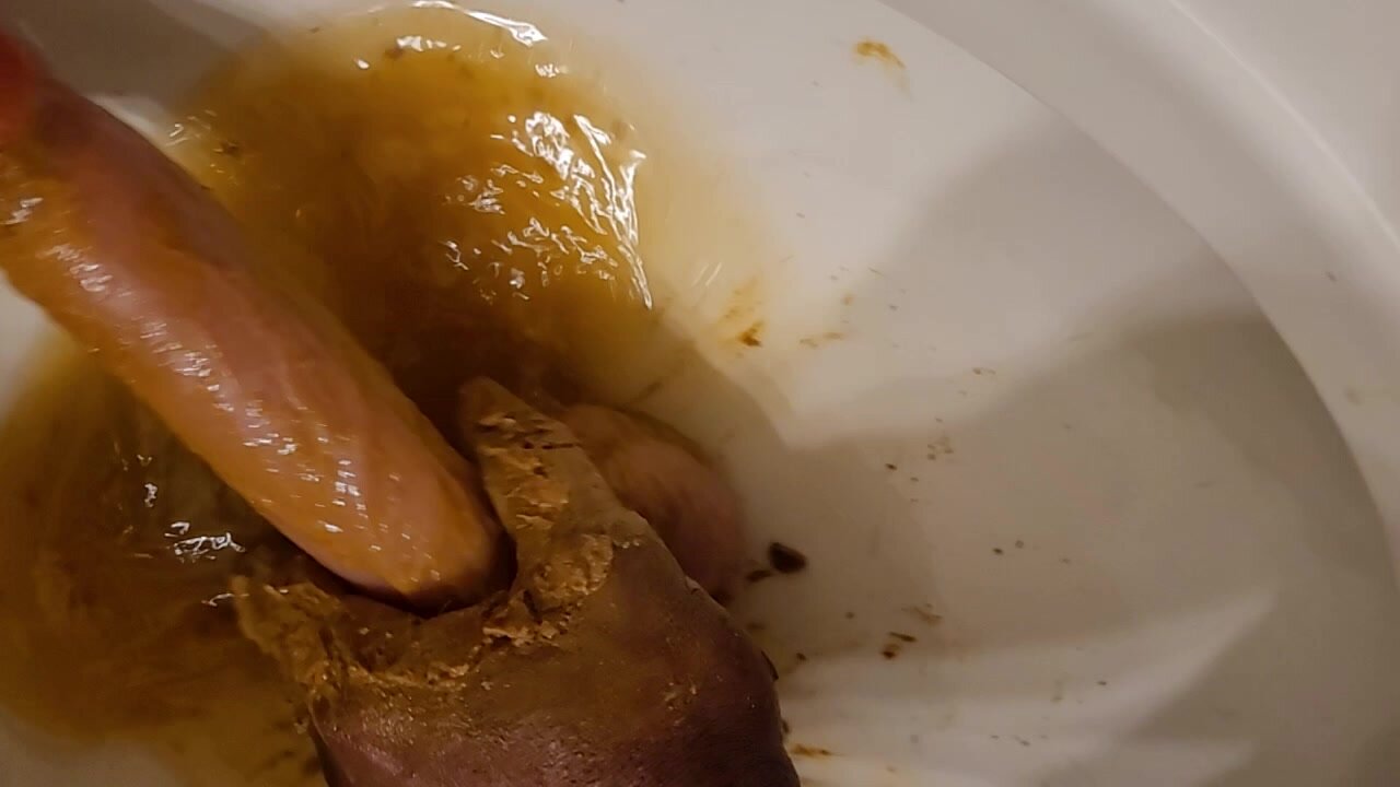 Shitty dildo wash
