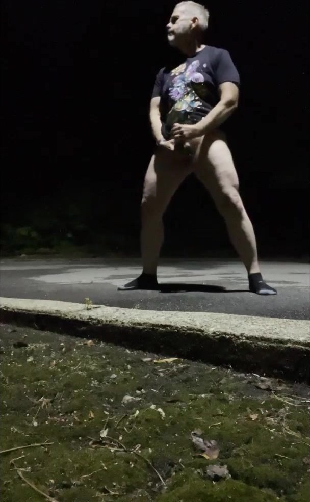 Outdoor Nighttime scat and piss compilation