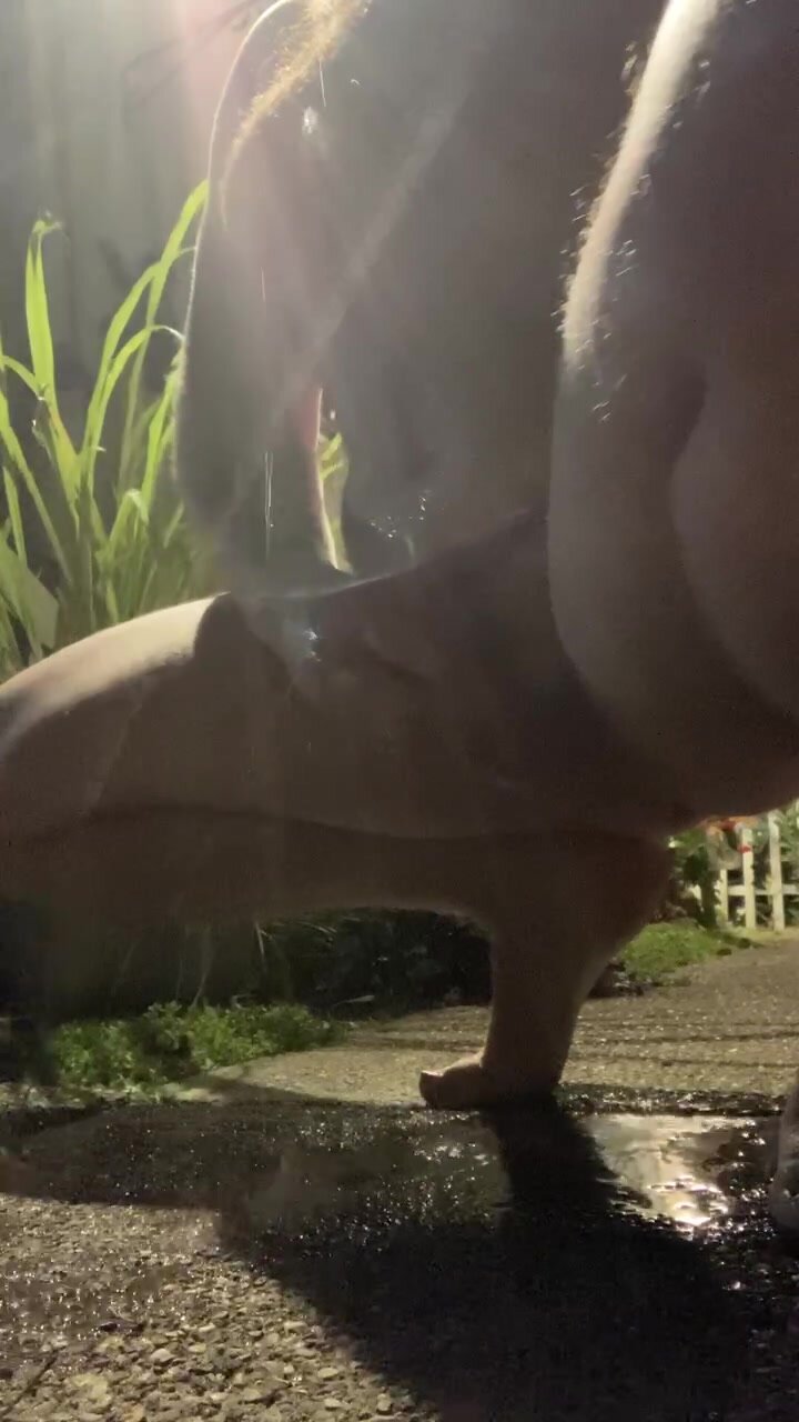Piss outside - video 13