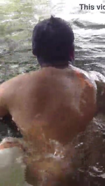 Indian Guys river fuck
