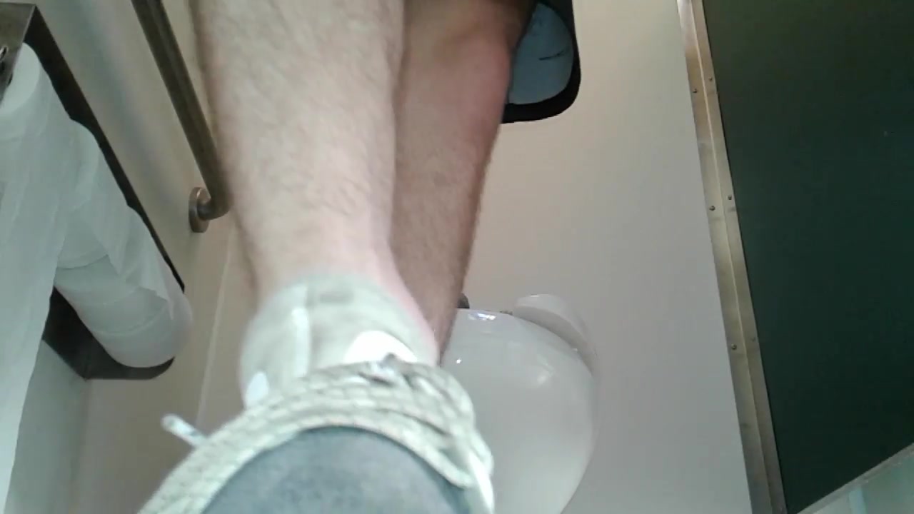 Super sweaty stinky ankle socks POV