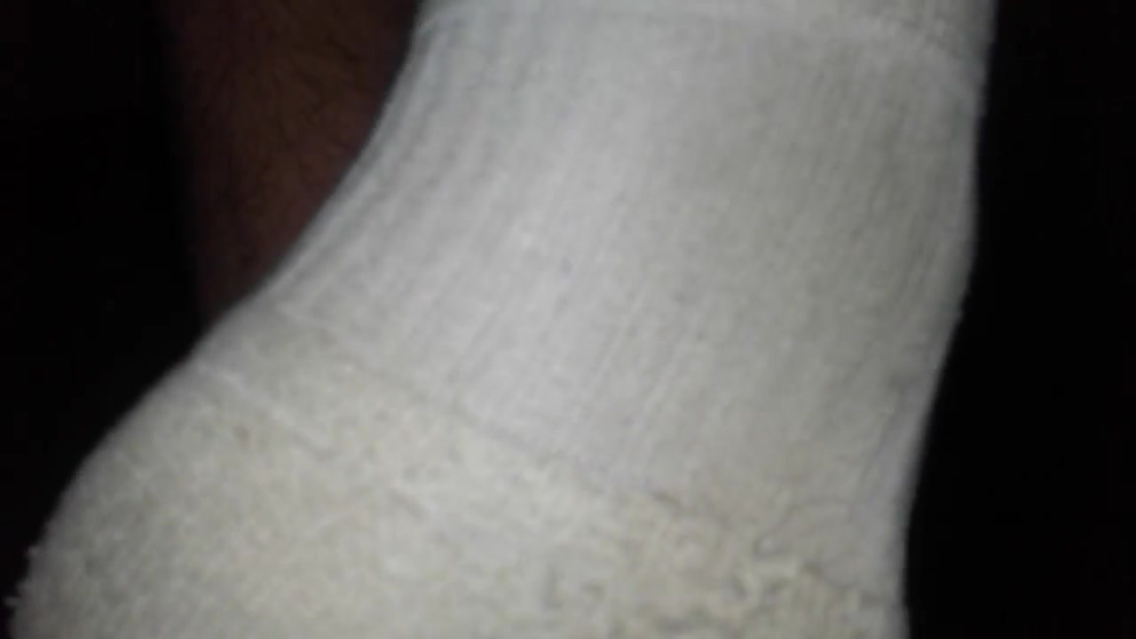 Day 3 in my sexy sweaty dirty white nike ankle socks