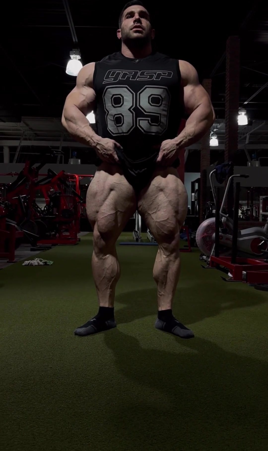 Big muscle legs