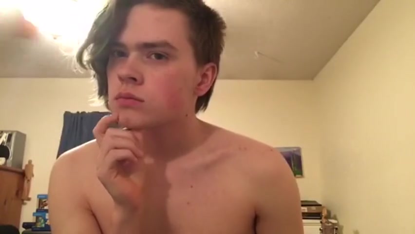 Cute As Fuck But Very Strange Twink!