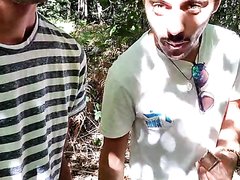 Bromance in the woods