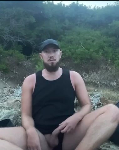 Outdoor wank - video 10