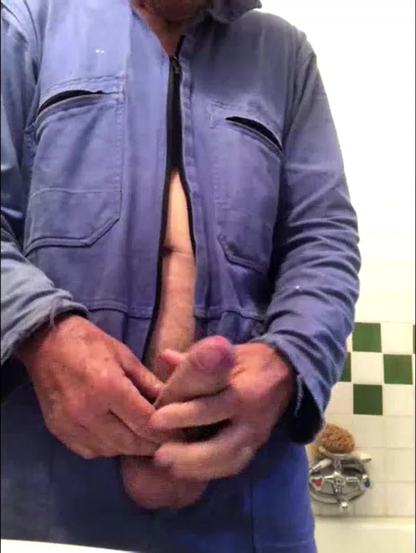 Wanking in overalls, fantasy?