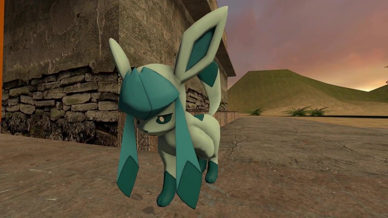 Glaceon Pooping - video 2