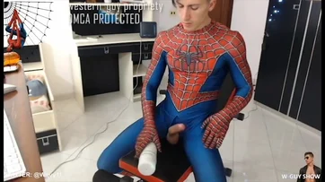 Cumshot Porn Spider Man Meme - Spider man cumshot - ThisVid.com