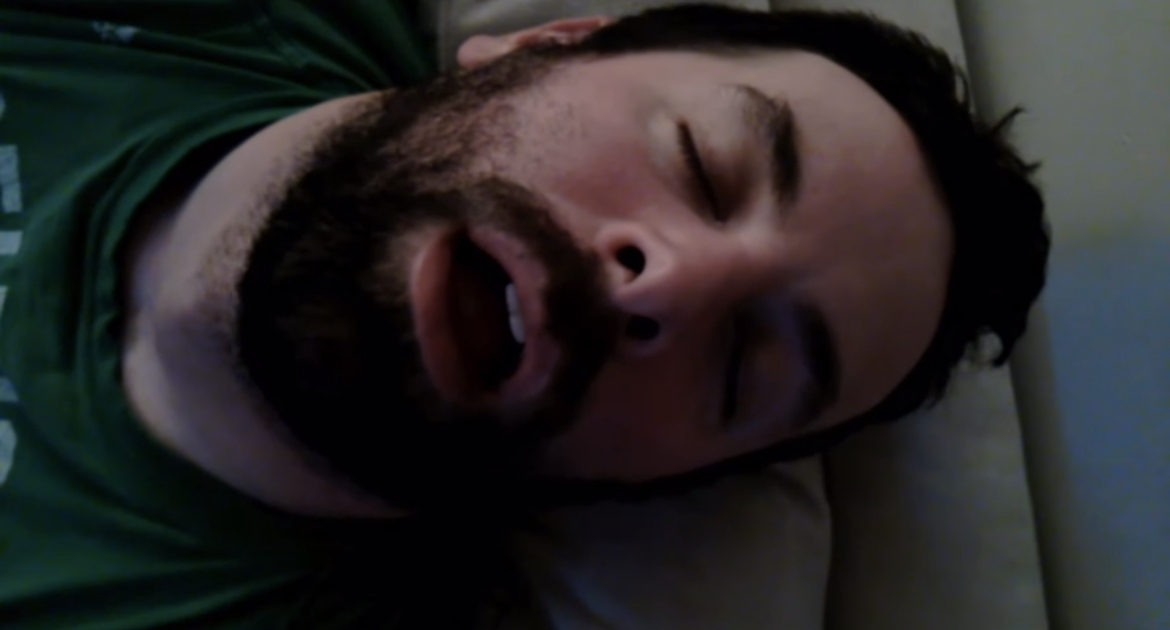 Bearded drunk