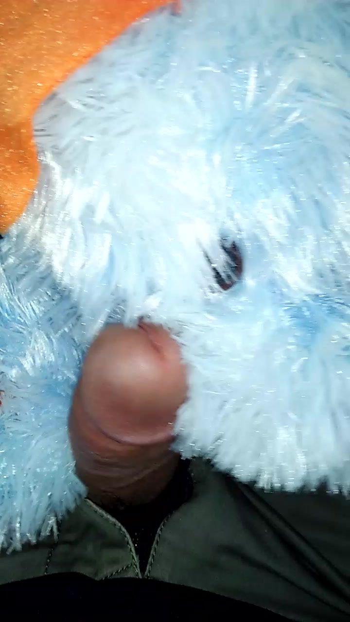 Fucking fluffy puppy plushie