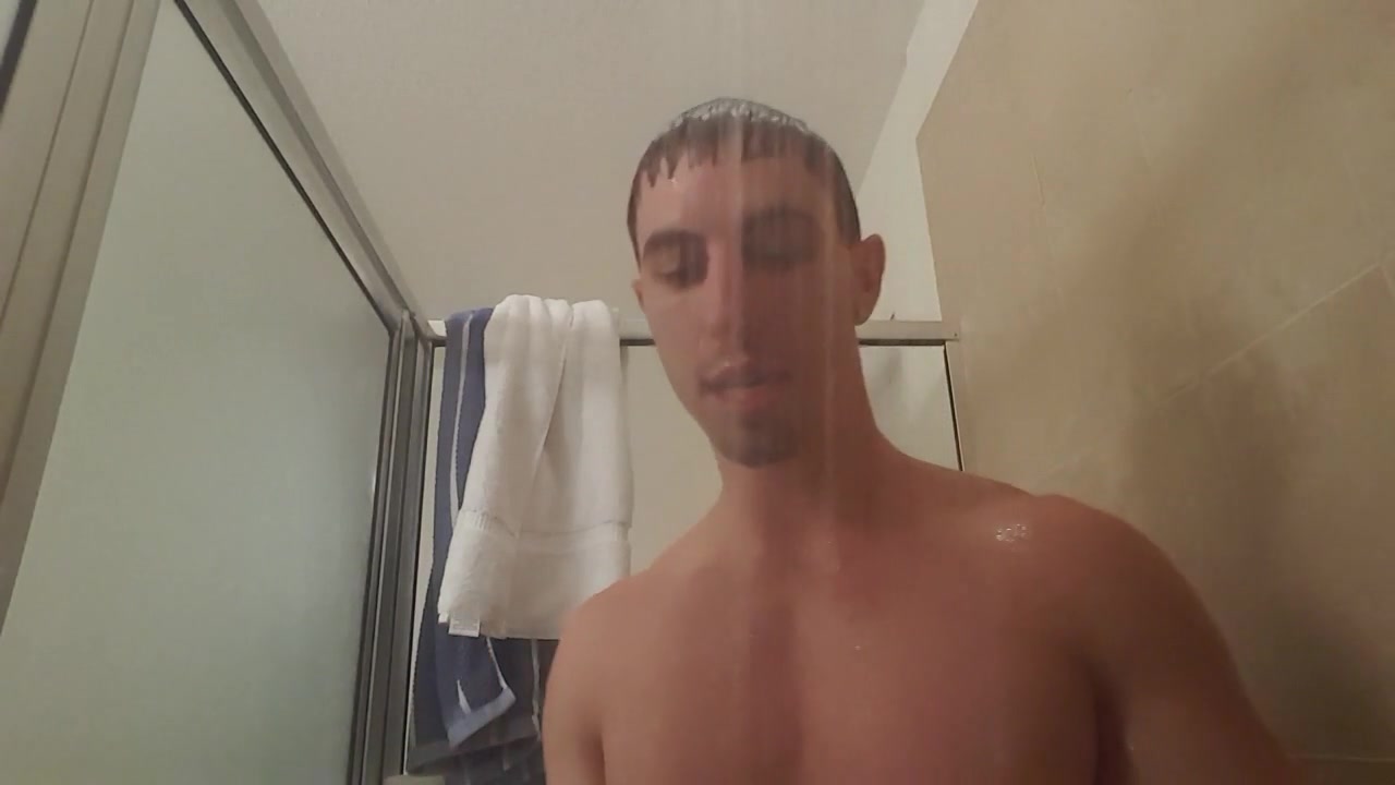 Jake Opens his hole in the shower