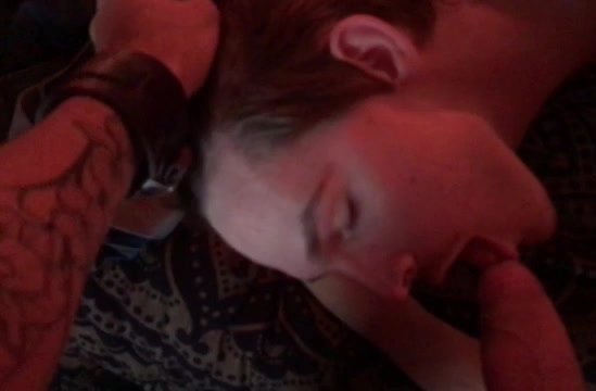 Using that faggot throat