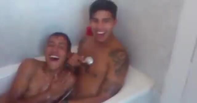 Chilean straight guys playing naked