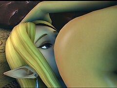 Link mouth farts Zelda