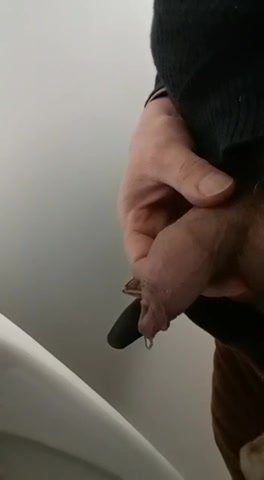 Uncut long foreskin pissing for you
