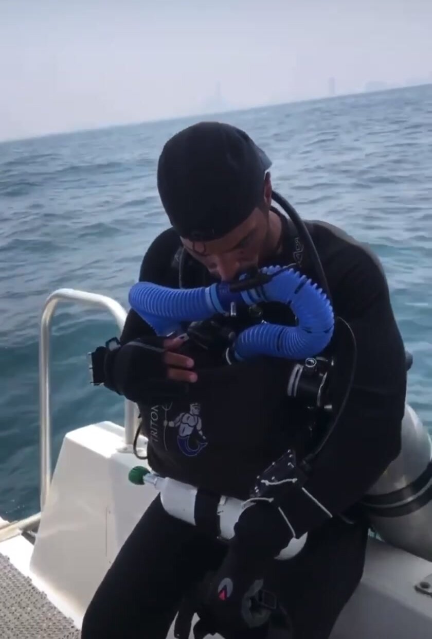 Rebreather prep