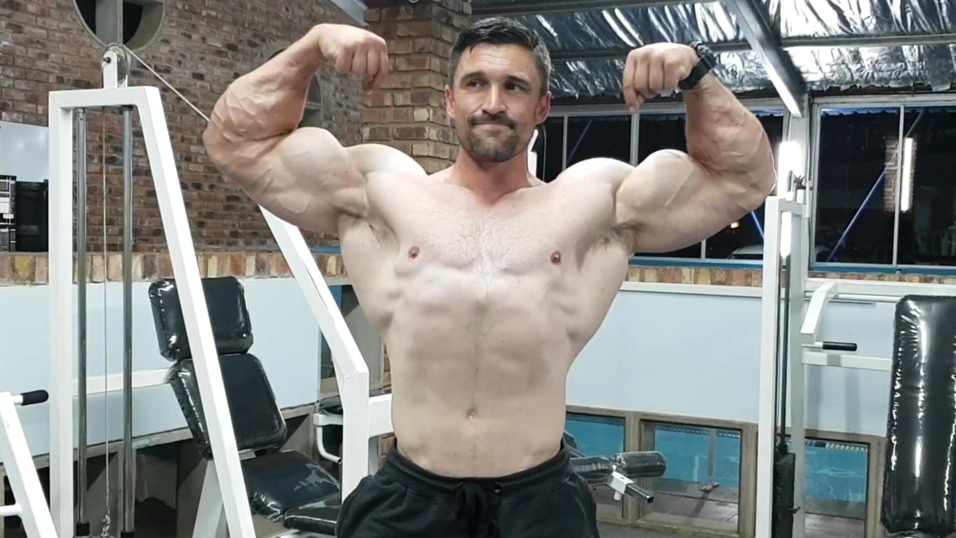 double biceps guy