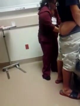 Fit guy getting two shots at the doctors