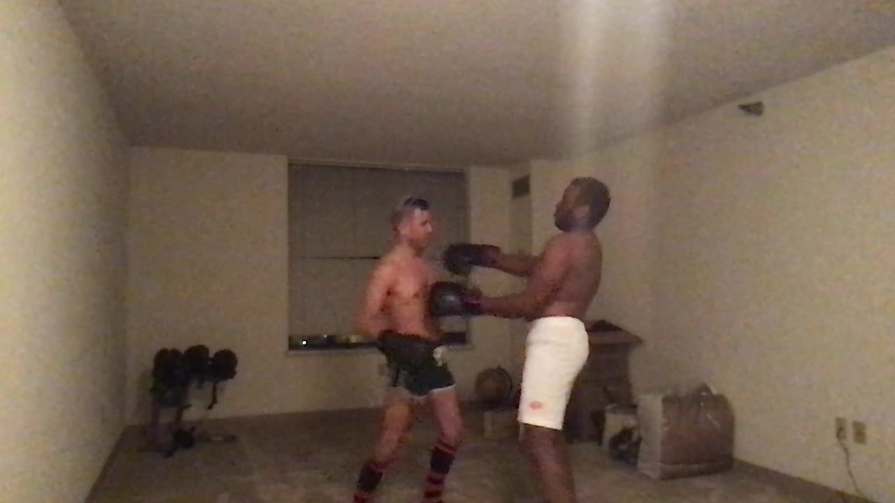 Boxing Match (Twink in short shorts got me Hard)