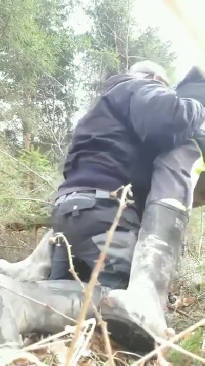 Married Straight Farmhand Cruising Blowjob