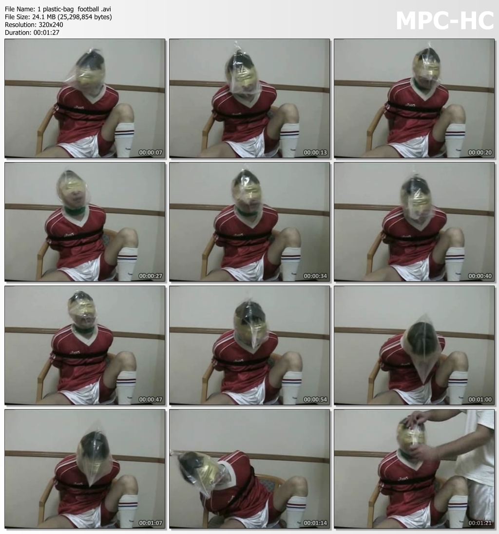 Asian in Soccer Uniform Tortured