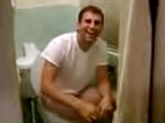 Jeff Caught on the Toilet