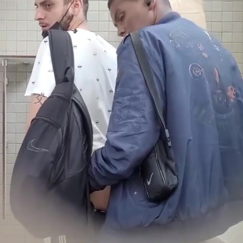 Public toilet fuck - video 5