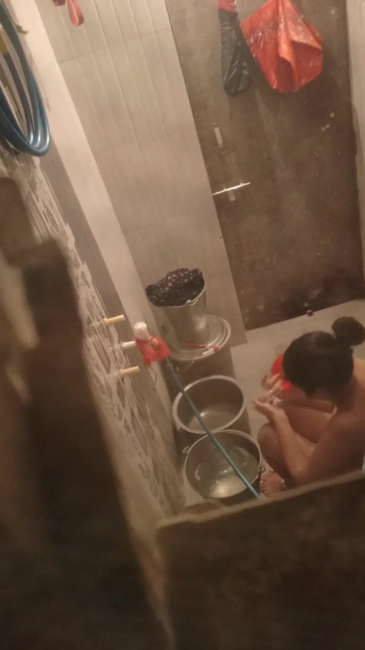 A indian girl bath 1