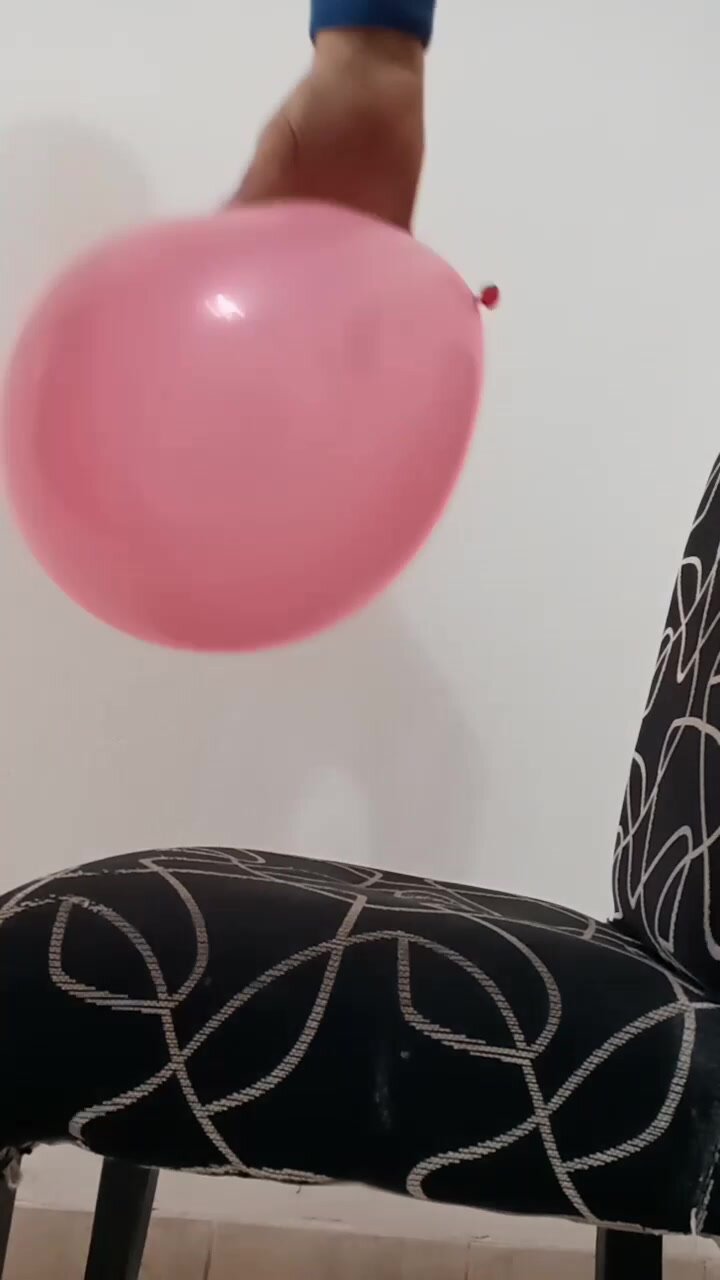 Some more balloons being sat on!