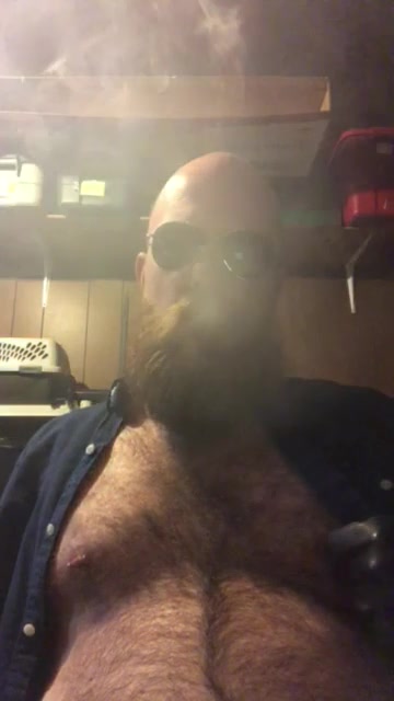 Bearded Cigar Man