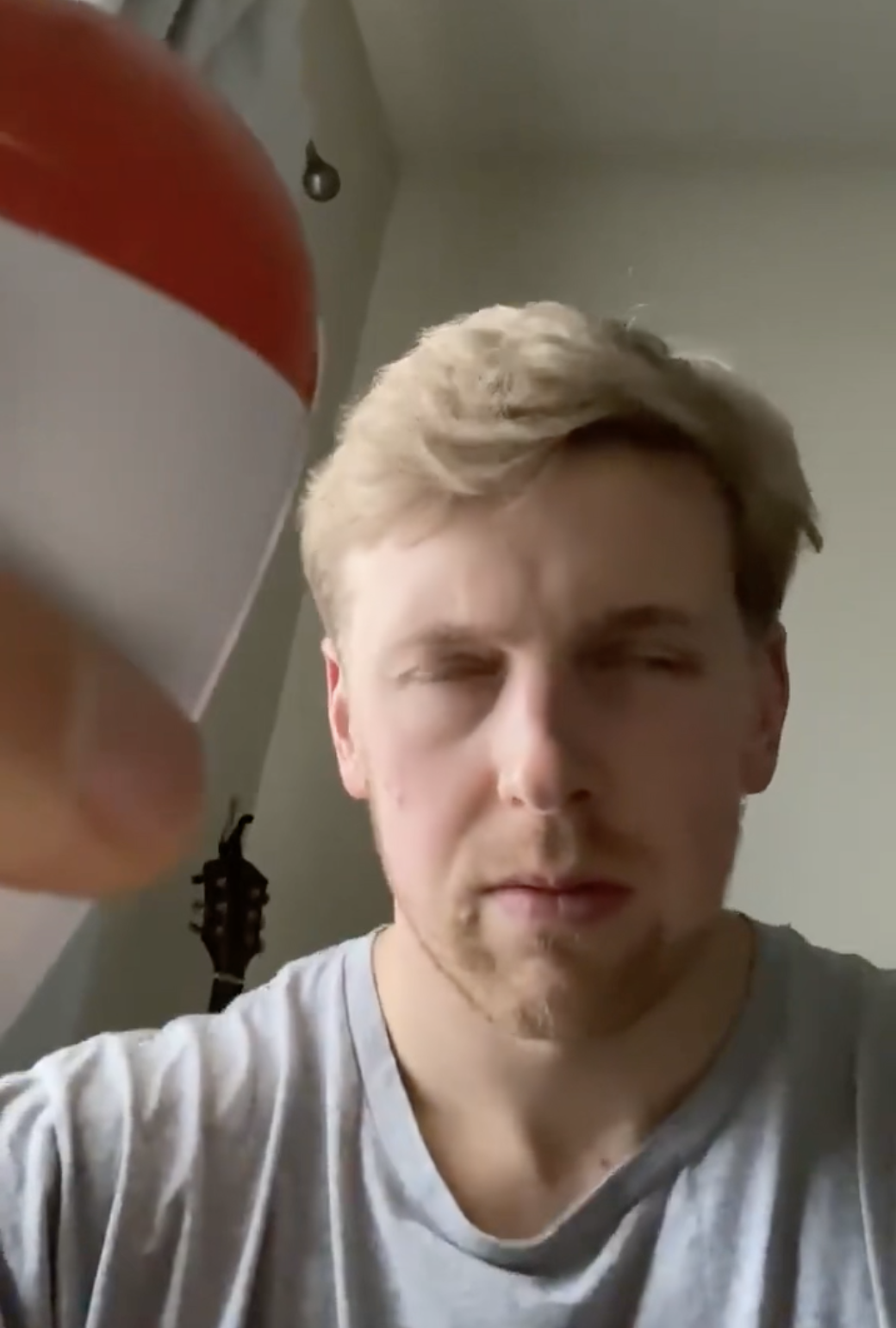 falling asleep while talking