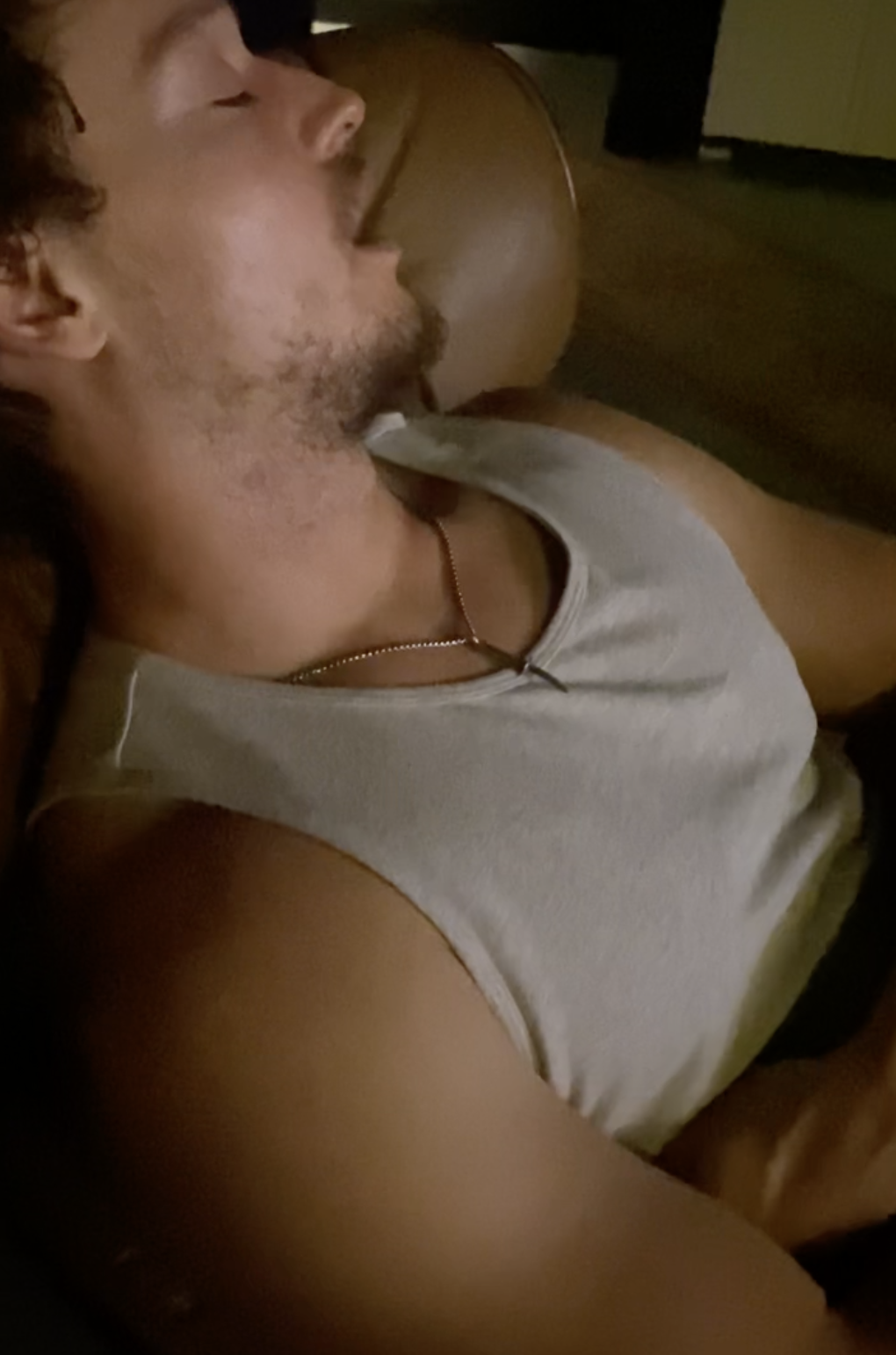 my hot friend snoring loud