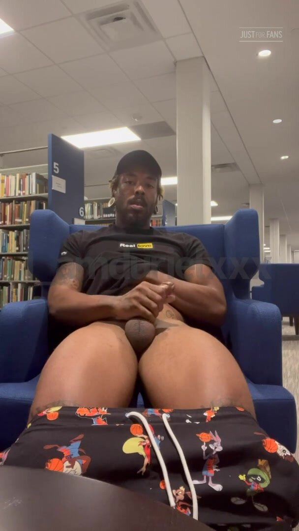 Jerking off at library