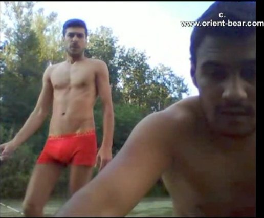 Two nude Turkish men