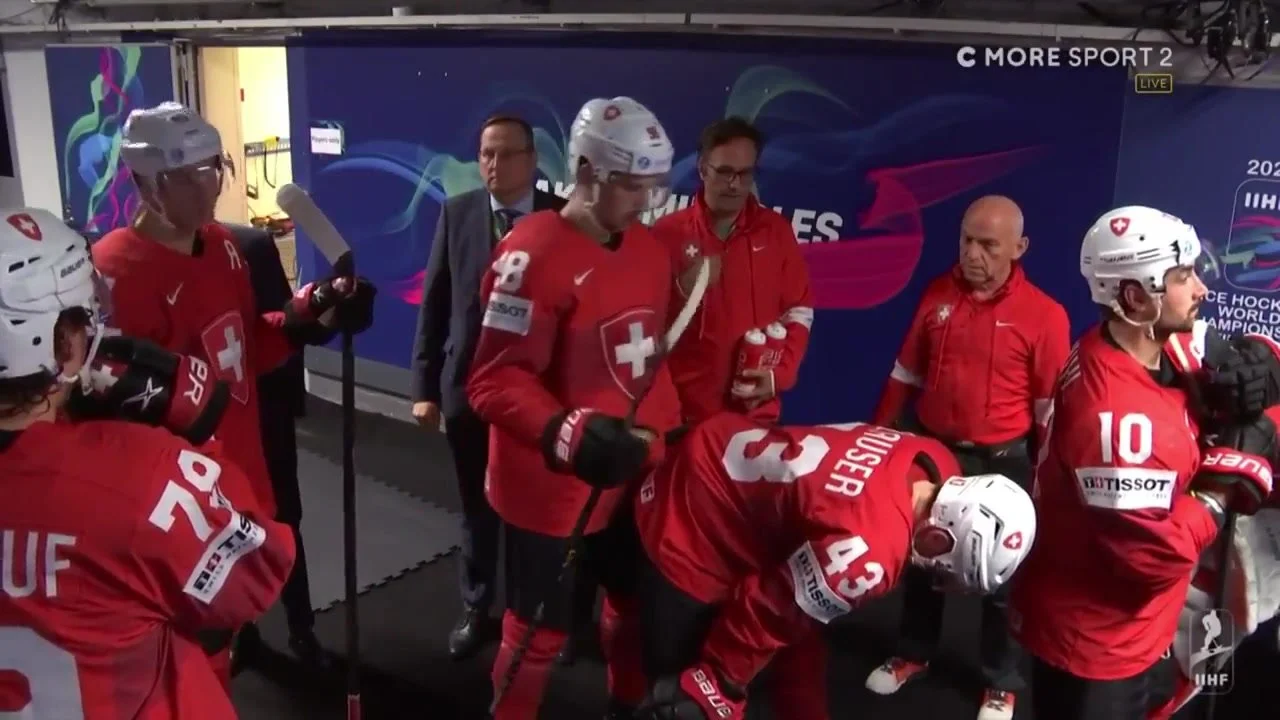 Hockey pre-match dry humping - ThisVid.com на русском