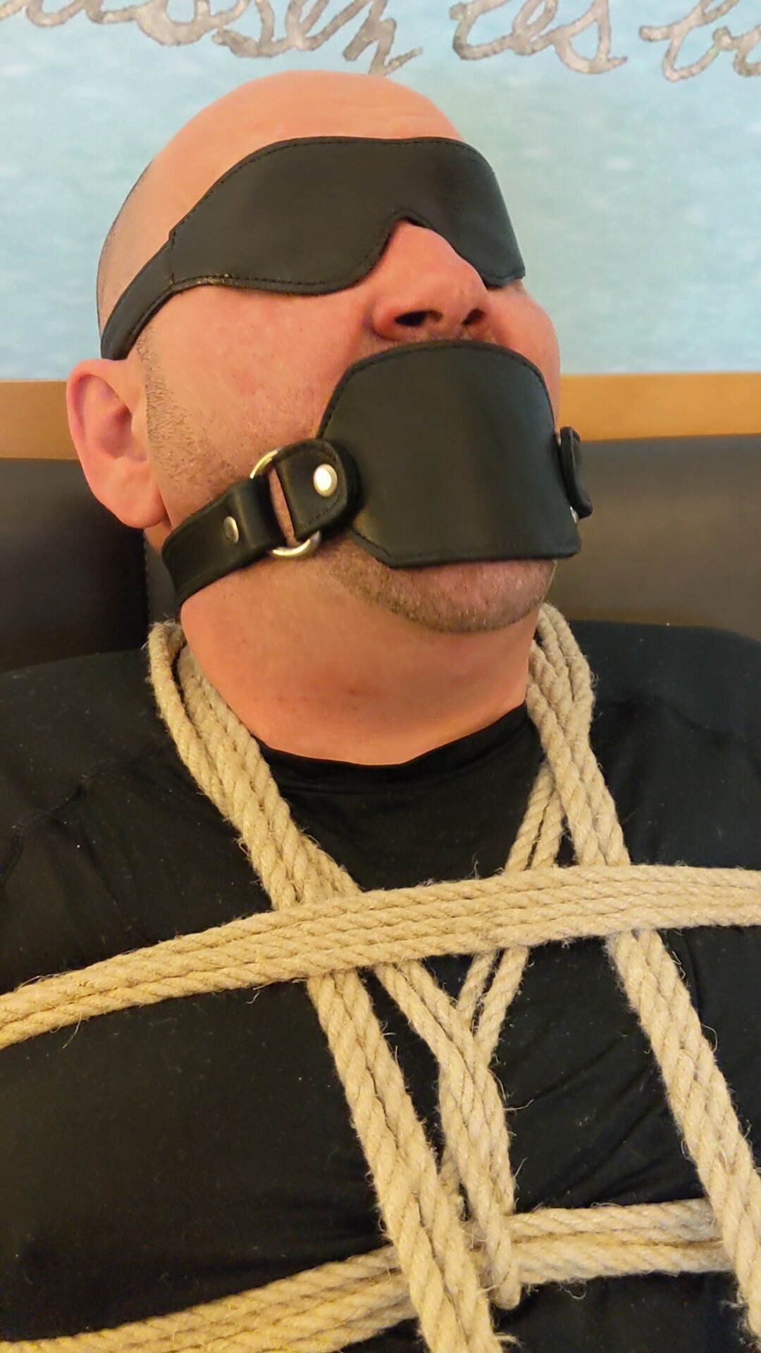 Gagged and Blinfolded