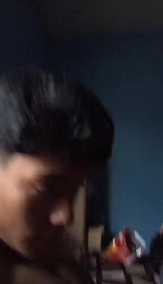 Dude sniffs cousins ass