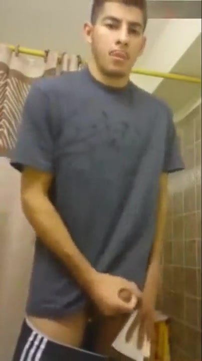 Handsome cute Turkish guy jerk off
