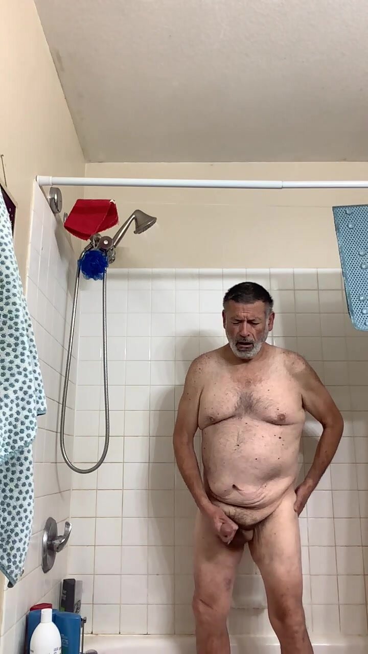 Jerking off in the shower again