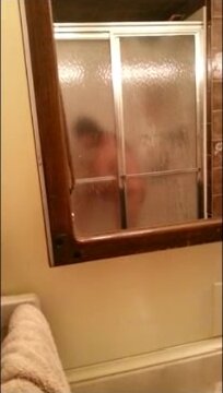 mirror masturbation - video 2