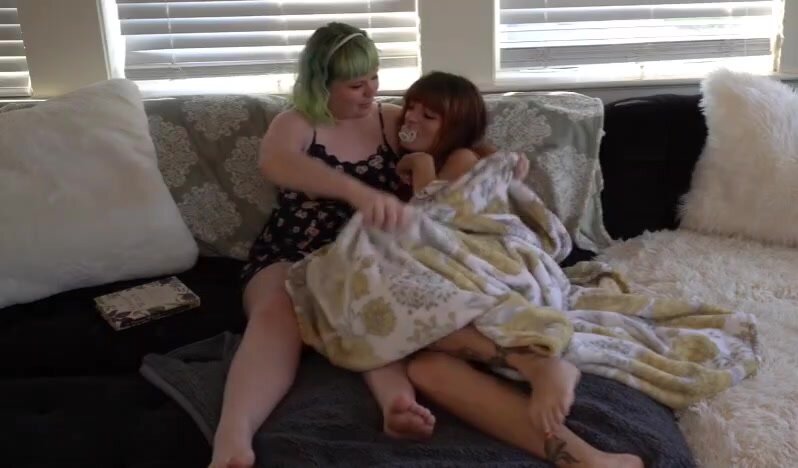 Lesbian ageplay breastfeeding