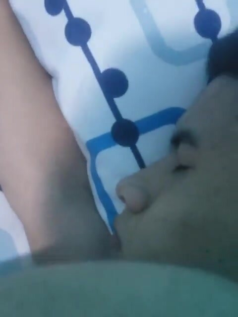 Touching sleeping partner