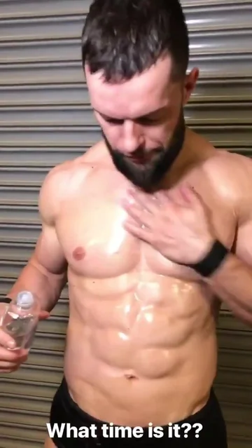 Finn Balor Loves Oil 2 - ThisVid.com