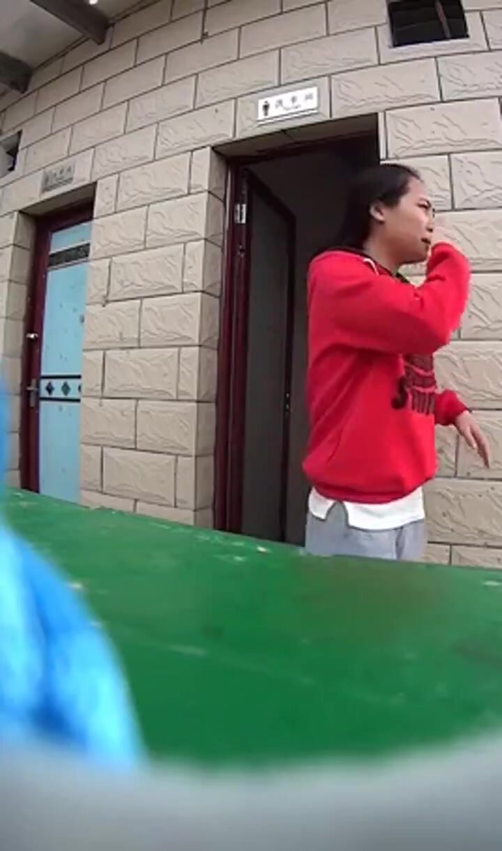 Girl Chinese piss pooping toilet.LLT-018