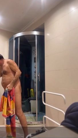 Dad showers